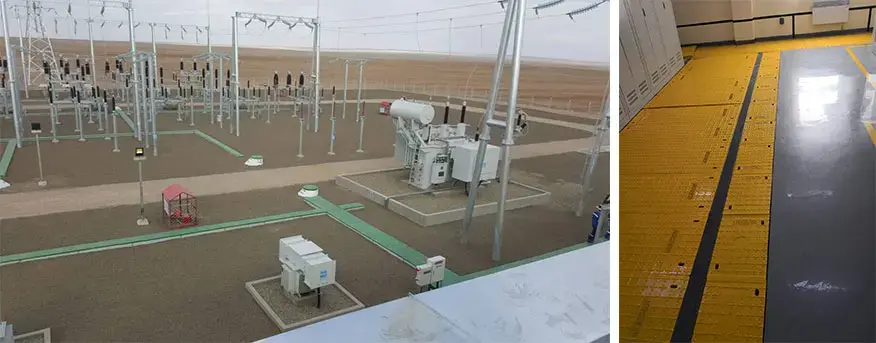 GENEMAT Mongolian substation tench cover Project