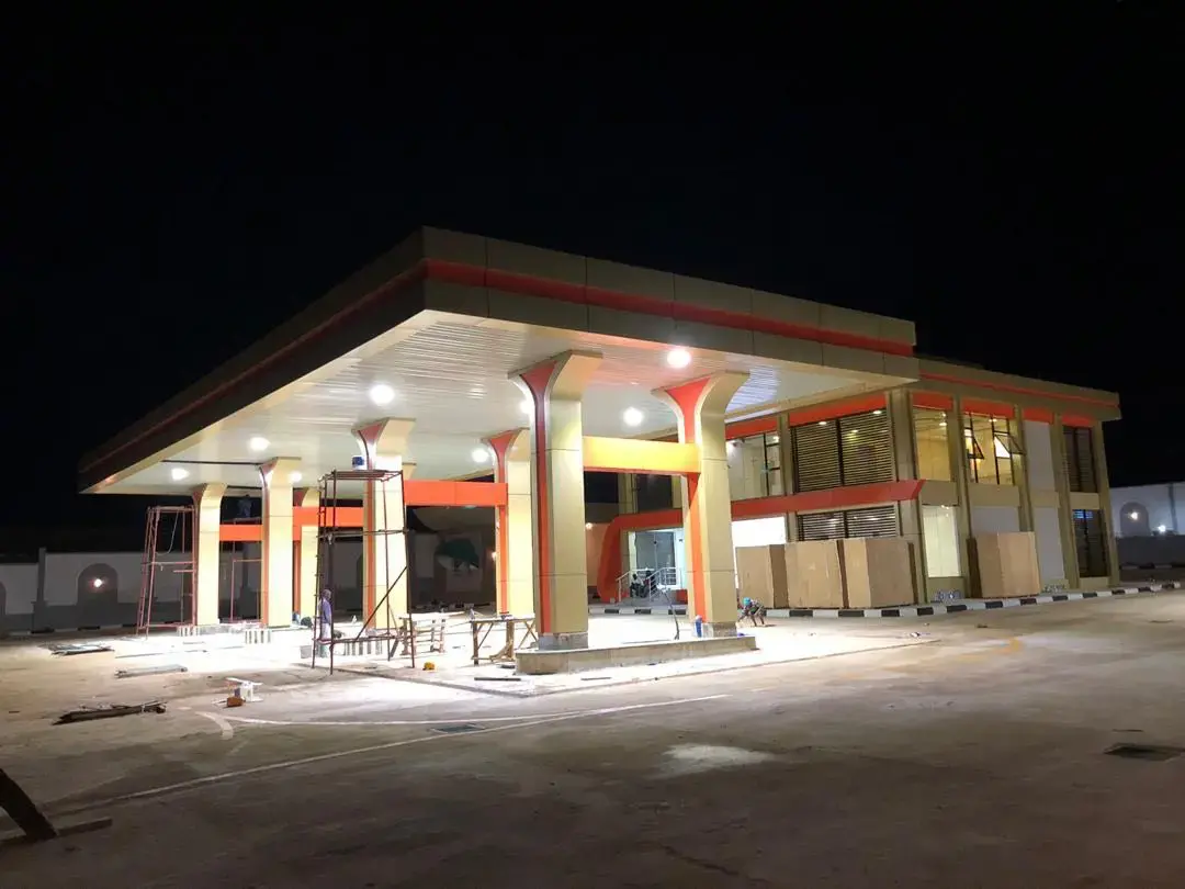GENEMAT provided manhole covers for tanzanian gas stations