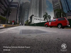 Phillipines telecom manhole project