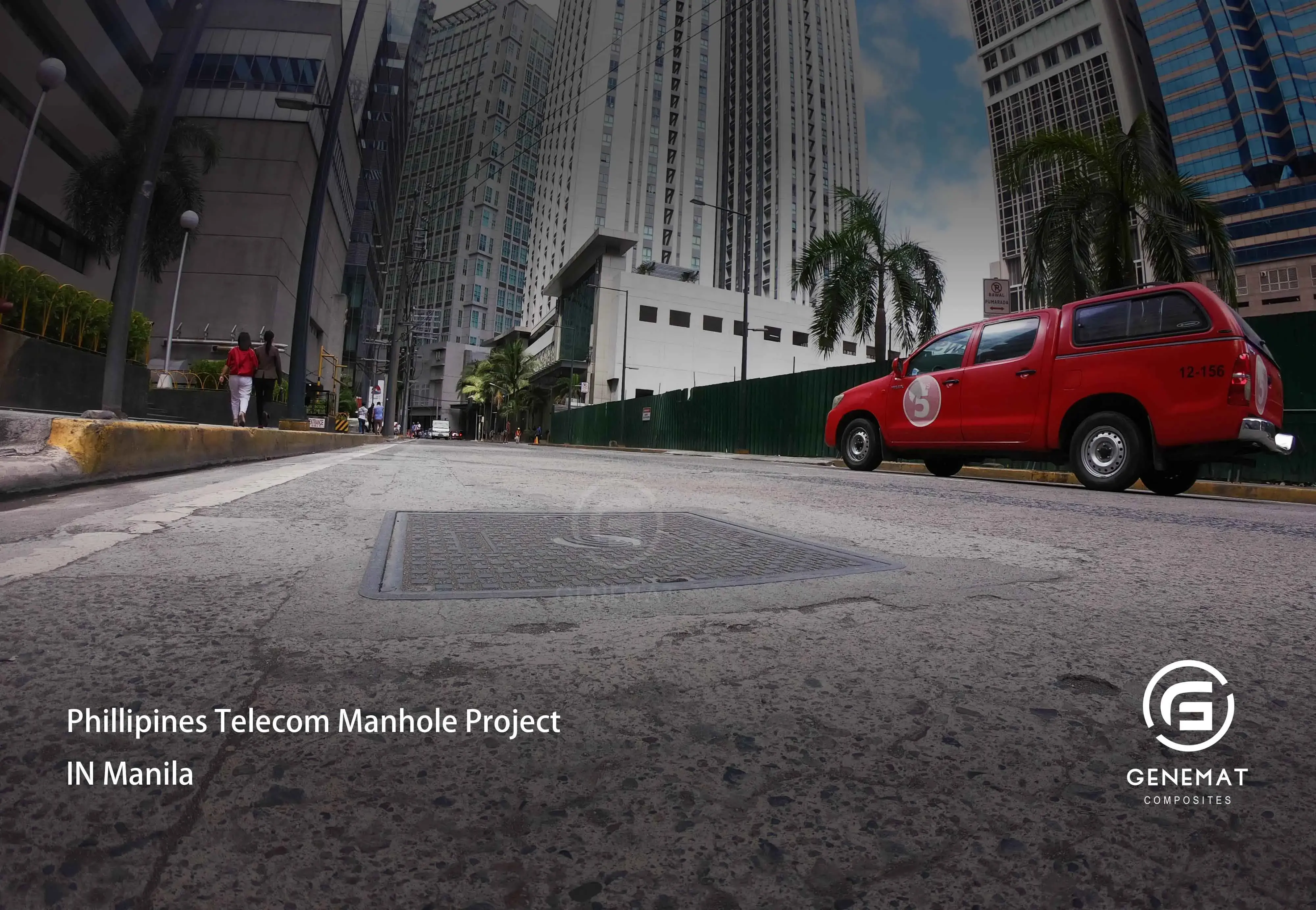 Genemat Phillipines telecom manhole project 