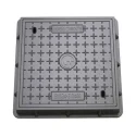 Plastic 600x600 Manhole Cover 12.5 ton Load Inspection Cover