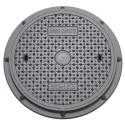 SMC 650mm Lightweight Inspection Cover 12.5 Ton Load Sewer Cover