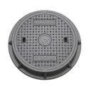 Circular Sewer Inspection Cover 40 Ton Load Composite Manhole Cover 500mm