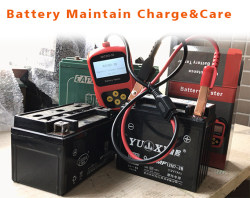 Battery Maintenance Charging and Care-Liquid, AGM and Gel