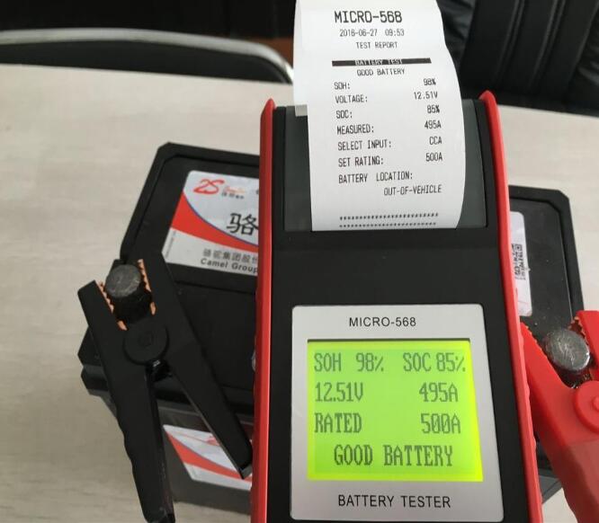 22 Cartons Customed Car Battery Analyzer for Korean Customers Make Ready
