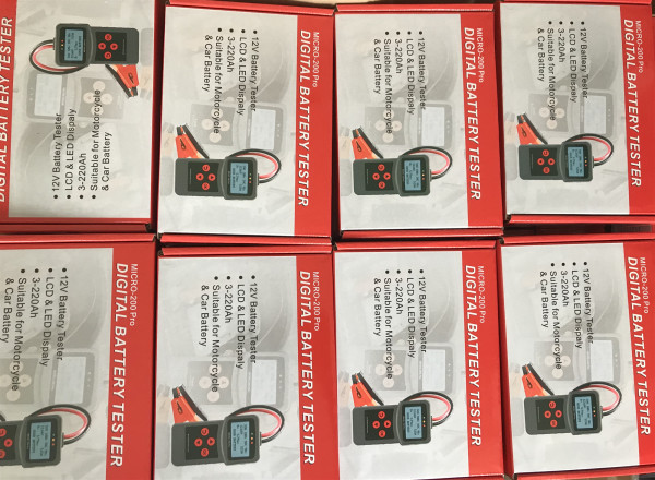 130PCS Of Battery Load Tester For German Customer Make Ready
