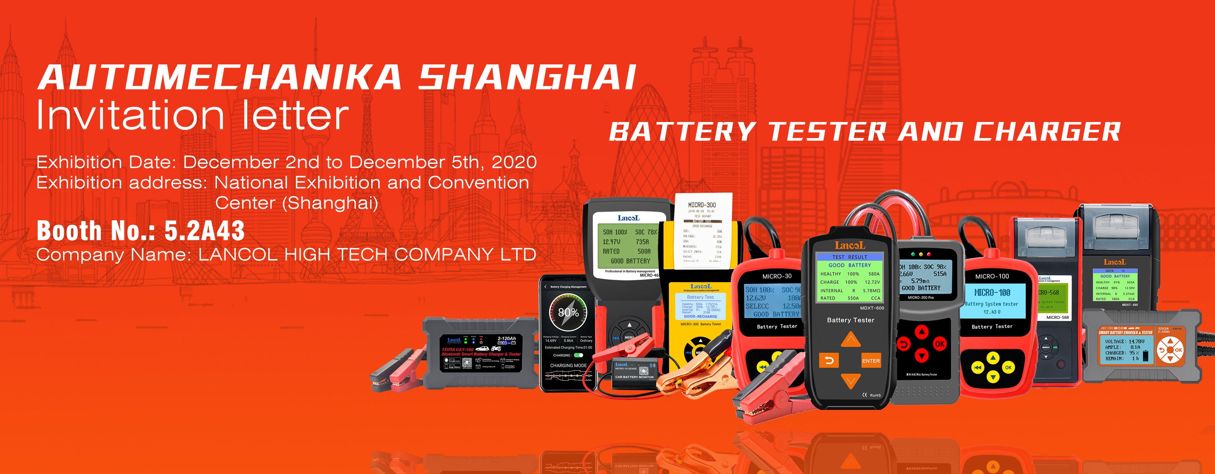 2020 automechanika shanghai invitation