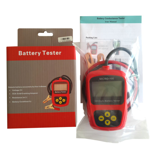 Car battery tester 12v battery analyzer MICRO-100