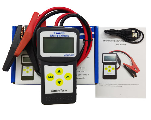 Car Battery Tester 100-2000CCA Battery analyzer MICRO-200