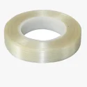 Striped fiber tape with strong single side sealing, high temperature resistance, binding, no residue, high adhesion, tearing off, no residue, refrigerator tape