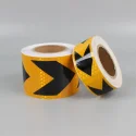 Warning tape, reflective tape, high-temperature resistant safety label