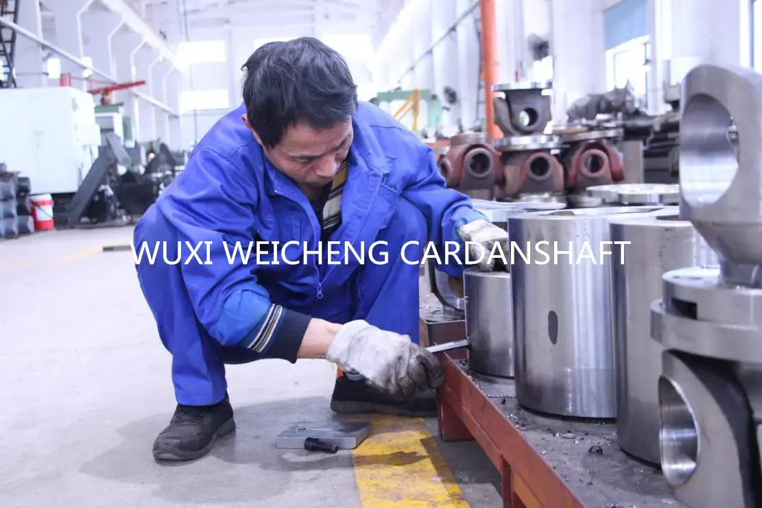 Wuxi Weicheng cardan shafts for rolling mill produced by forging parts have been sent to the foreign customer