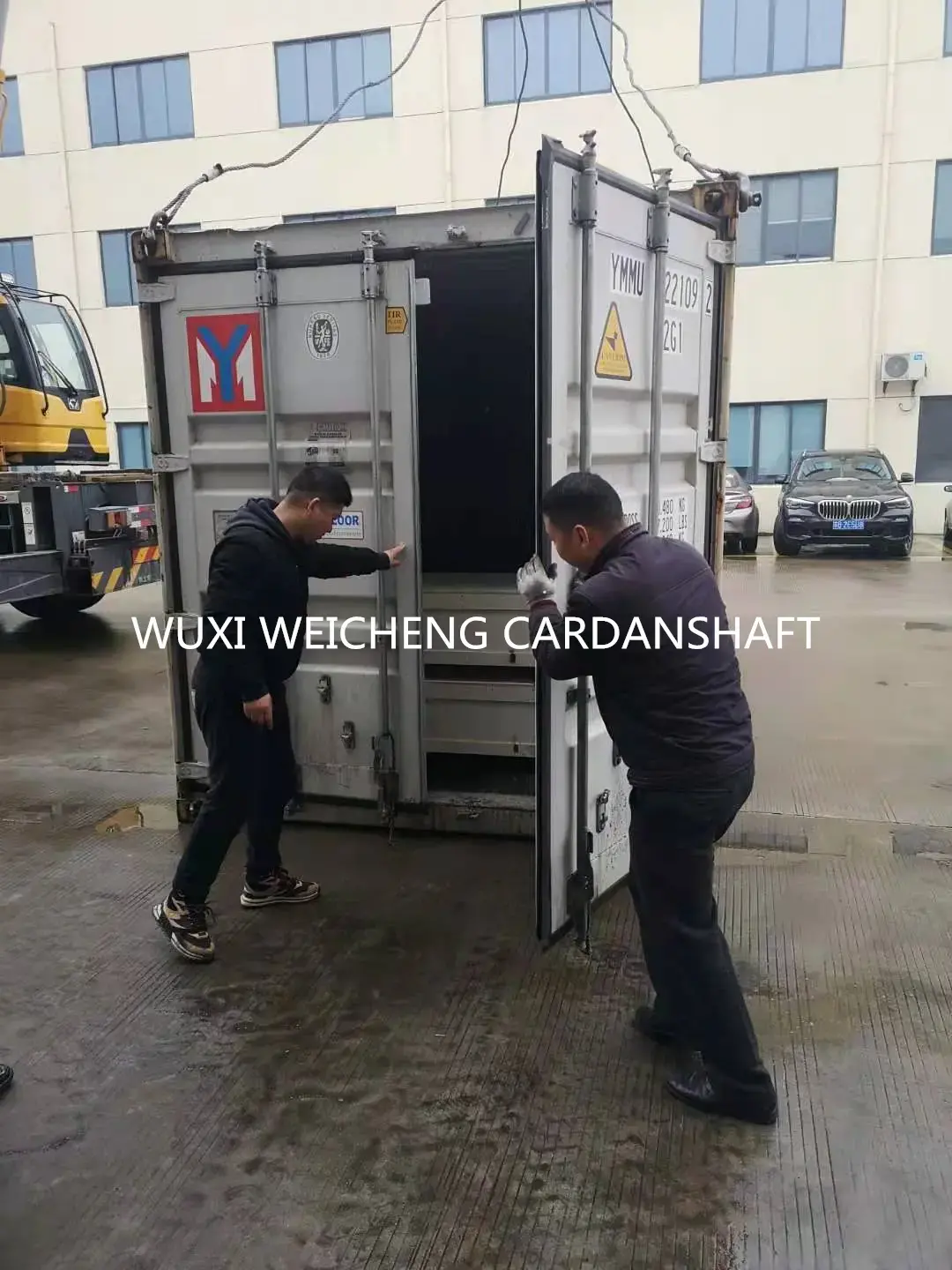 The container full of our cardan shafts has been successfully delivered to Saudi customer
