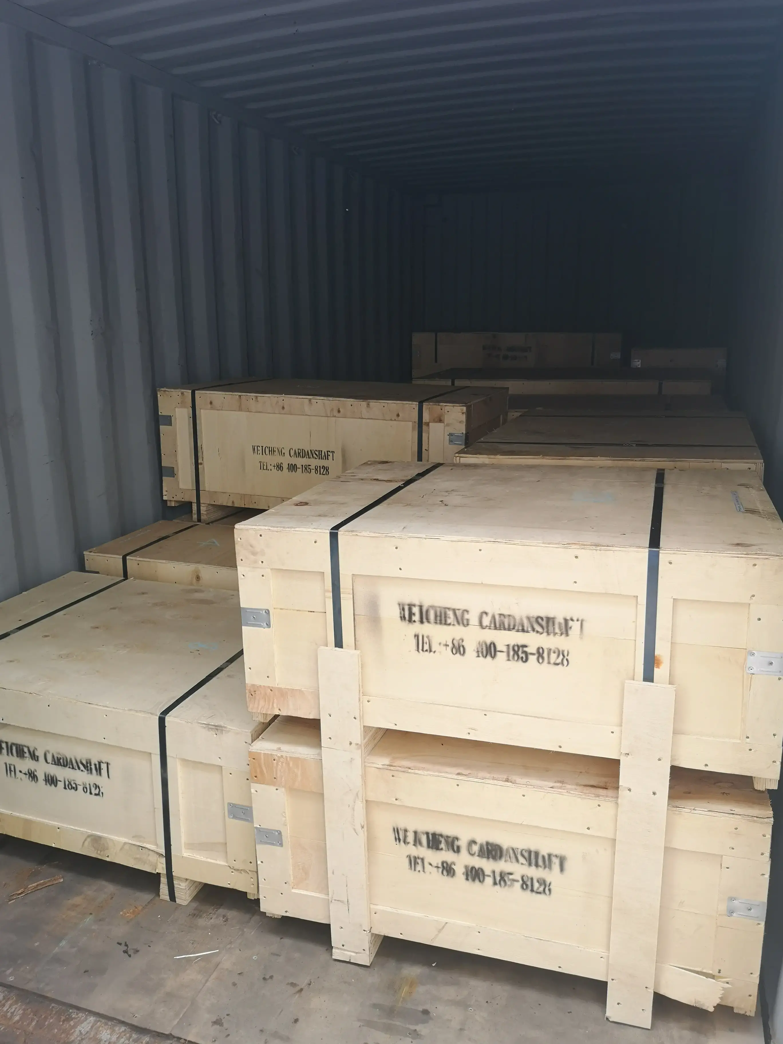 we are continuing to deliver our cardan shafts worldwide with strict quality