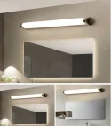 Linear Indoor Bathroom Lighting 12W Chrome LED Wall Light LED Bathroom Mirror Light (2)