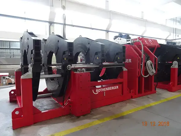 The second batch of 5 CNC welding machines launching