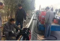 Henan gas pipeline worksite QZD250 automatic welding machine