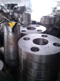 DIN2567 threaded flange with neck PN40