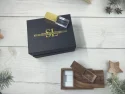 Gold Crystal USB sticks with hot-stamping black box & Walnut-cap Crystal USB drives with wooden box