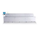 SER-710N Lead-free hot air SMT reflow oven (Left to right) SMT reflow oven for PCB manufacturing
