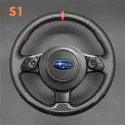 For Subaru BRZ 2016-2022 Hand Sewing Steering Wheel Cover-copy