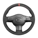 Custom Steering Wheel Cover for Toyota Corolla Caldina RAV4 Wish 2002-2009