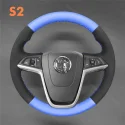 Steering Wheel Cover For Vauxhall Astra Mokka Zafira Insignia Ampera Cascada Meriva 2009-2017