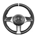 DIY Stitching Steering Wheel Cover for Mercedes-Benz W247 W206 V295 X254 2022-2023