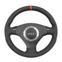 DIY Stitching Steering Wheel Covers for Audi A4 TT 2002