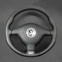 DIY Stitching Steering Wheel Covers for Volkswagen Golf R32 2002-2004