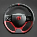 DIY Stitching Steering Wheel Covers for Honda Civic 9 Type R 2012-2017
