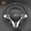 DIY Stitching Steering Wheel Covers for Acura RDX 2007-2008