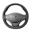 DIY Stitching Steering Wheel Covers for Toyota Vios 2014-2019