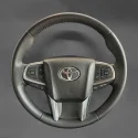 DIY Stitching Steering Wheel Covers for Toyota Hiace innova 2019-2024