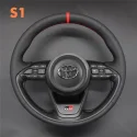 DIY Stitching Steering Wheel Covers for Toyota Yaris Cross GR 2023-2024