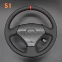 DIY Stitching Steering Wheel Covers for Lexus GS300 GS400 1998-2000