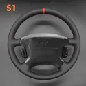 DIY Stitching Steering Wheel Covers for Nissan Patrol 1997-2004