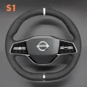 DIY Stitching Steering Wheel Covers for Nissan Ariya 2022-2024
