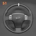 DIY Stitching Steering Wheel Covers for Infiniti G35 2003-2006