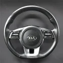 DIY Stitching Steering Wheel Covers for Kia Sportage 4 2018-2021
