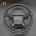 DIY Stitching Steering Wheel Covers for Chevrolet Silverado 1500 1999-2002