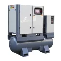 22KW 30 HP Rotary Industrial Rotary Screw Air Compressor with Dryer
