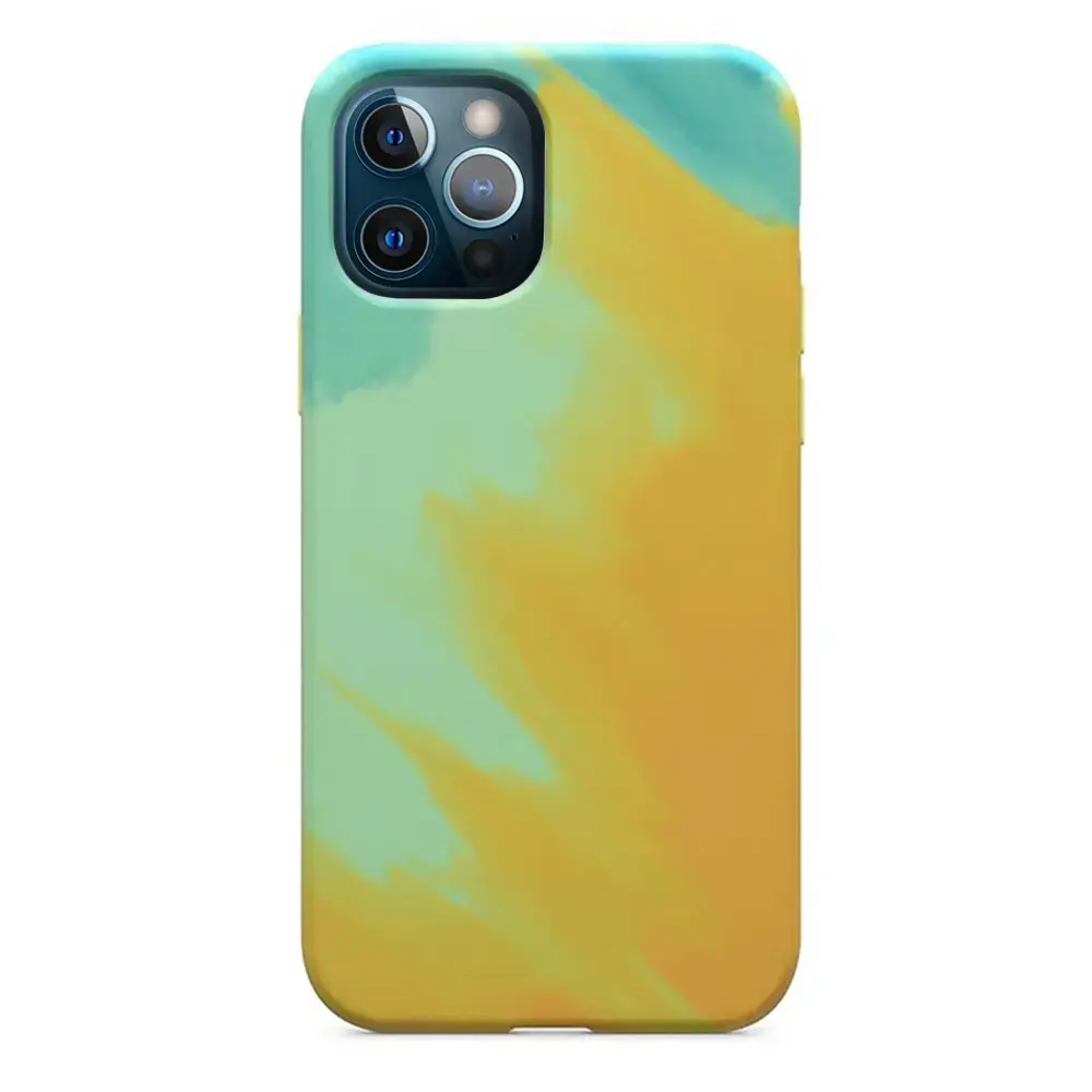 Eco Friendly Biodegradable iPhone 12 case, Coloured Pattern and Plant Based Protective Zero-Waste Plastic-Free Phone Cover