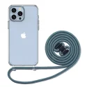 Iphone 14 pro strap phone case clear