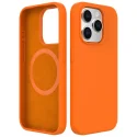 Iphone 15 pro silicone case with magsafe function