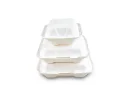 Bagasse Hinged Container 1350 ml A9
