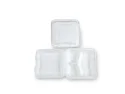 3 compartment Bagasse Food Container A9