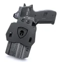 Sig P226 Holster OWB Kydex Holster Optics Cut: Sig Sauer P226 Full Size 4.4'' Pistol