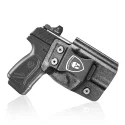 WARRIORLAND Ruger MAX-9 Holster IWB Kydex Holster Optics Cut: Ruger Max 9 Pistol, Inside Waistband Appendix Carry MAX 9mm Holster