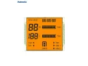 TS2036 - Customized TN semi-transparent orange LCD